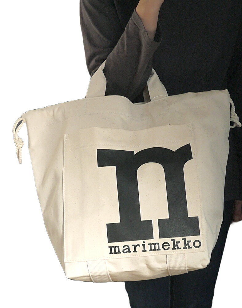 マリメッコ marimekko トートバッグ エコバッグ ビッグトート 大容量 Mono City To...