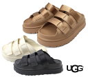 【2025年春夏モデル】UGG アグ サンダル レディース ゴールデングロウスライド 厚底サンダル プラットフォームサンダル GoldenGlow Slide ...