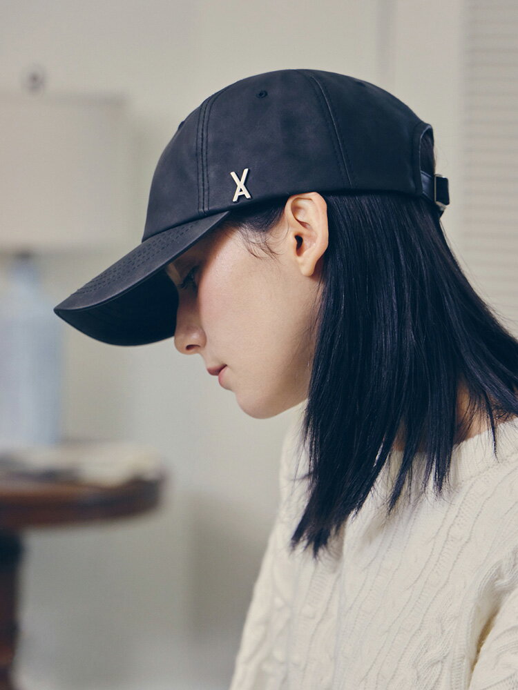 【正規販売店】VARZAR バザール キャップ 韓国ブランド CAP ヴィーガンレザー 紫外...