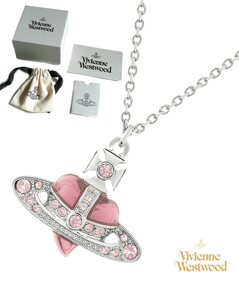 楽天市場】ヴィヴィアン ネックレス ハート オーブの通販