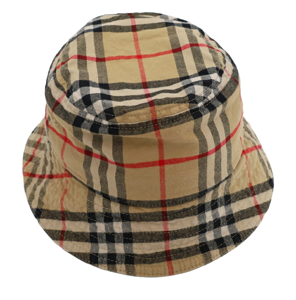 バーバリー BURBERRY バケットハット チェック柄 帽子 ベージュ バーバリーチェック バケハ レディース メンズ 202 orangecookie-10105683 OrangeCookie サンプル画像2