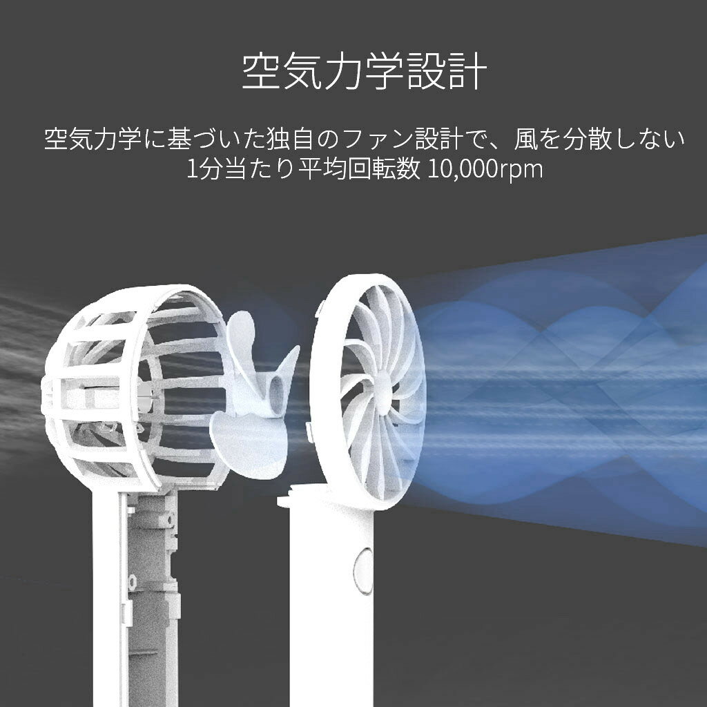 扇風機ハンディファンおしゃれかわいい韓国ハンディファン携帯扇風機手持ち扇風機強風BLUEFEELPRO+超小型ヘッドポータブル扇風機最大24時間省エネusb充電ハンディ扇風機充電式コンパクトストラップスタンド持ち運び熱中症対策ピンクミント-ROA2