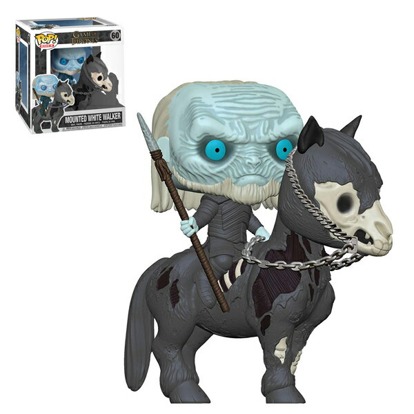 ファンコポップ ゲームオブスローンズ 60 MOUNTED WHITE WALKER Funko Game of Thrones Rhaegal Viserion 6-Inch Pop Vinyl Figure 宅急便