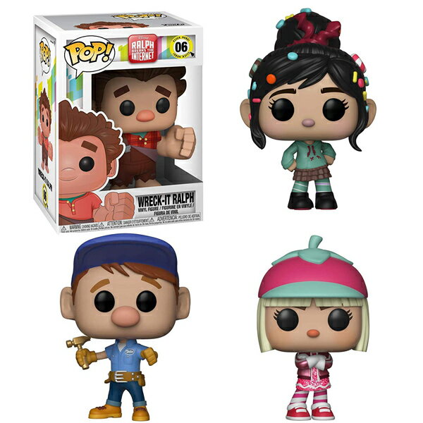 Funko POP シュガーラッシュ Ralph Breaks フィギュア ファンコポップ 宅急便