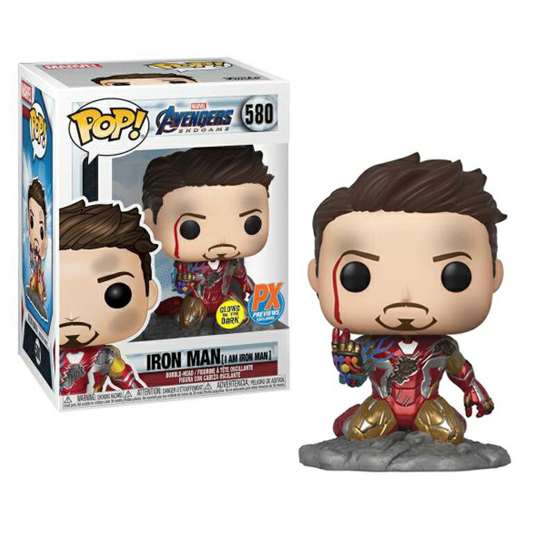 アベンジャーズエンドゲーム アイアンマン Funko POP 580 I AM IRON MAN フィギュア ファンコポップ 宅急便