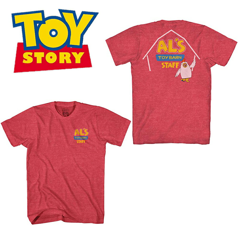 楽天オレンジマミートイストーリー アルズトイバーン スタッフTシャツ メンズ TOY STORY AL'S TOY BARN　ネコポスは送料無料