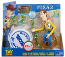 トイストーリー ウッディ＆バケツソルジャーセット Pixar Disney Toy Story Woody The Troops 2-Pack