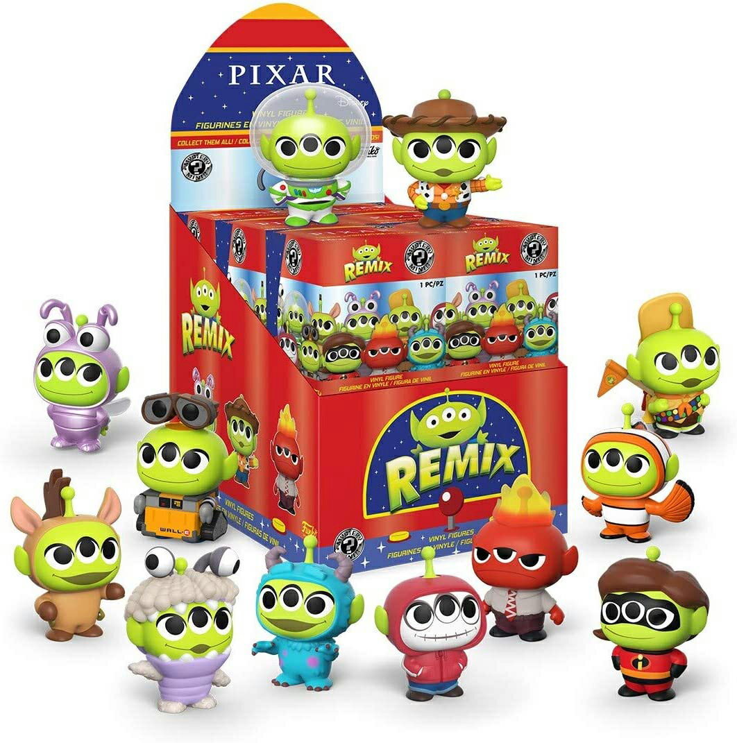 トイストーリー エイリアンリミックス Funko POPミニフィギュア ファンコポップ 宅急便　Funko Mystery Mini Pixar Alien Remix