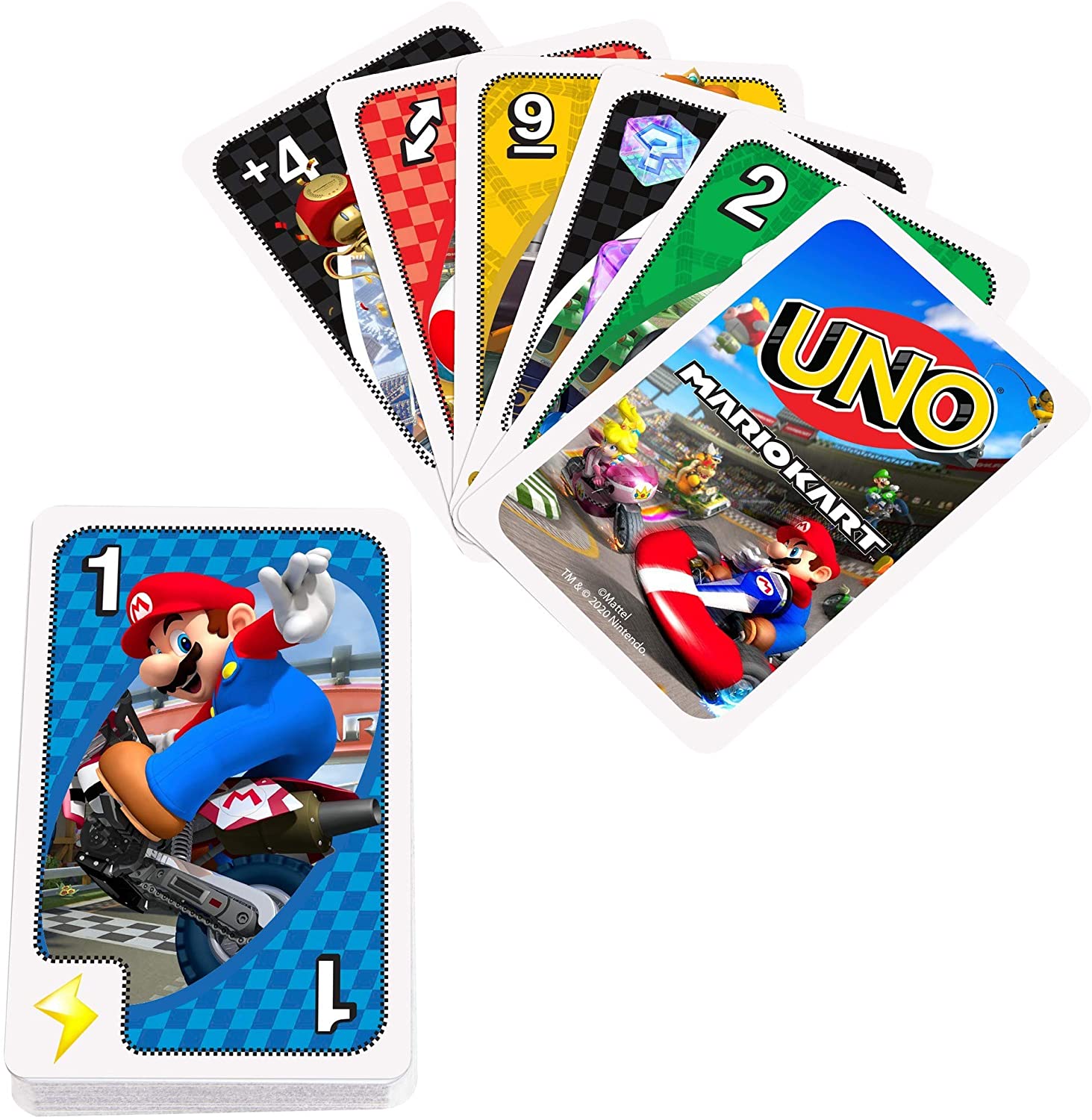マリオカート UNO ウノ 日本未発売品　Mattel Games UNO Mario Kart Card Game 3