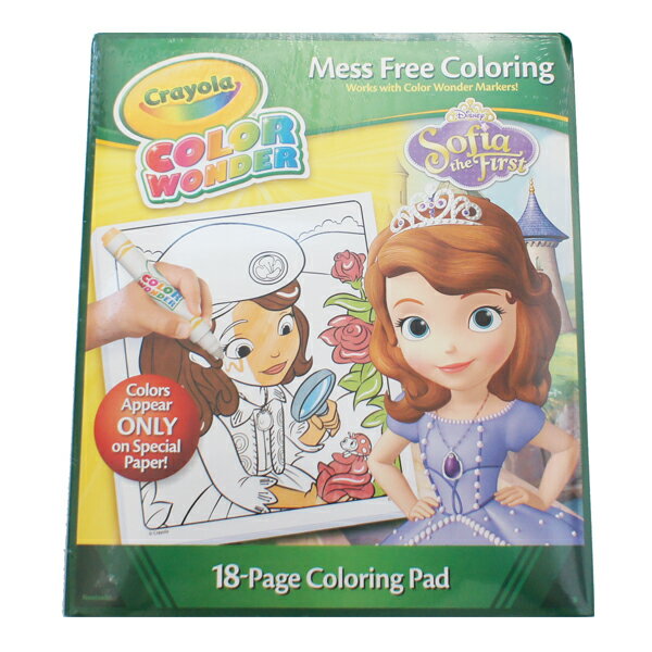 Color Wonder Coloring Pad Pages-Sofia The First NI ȃvZX \tBA ʂG ʂ肦 hG