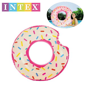 インテックス ピンクドーナツチューブ うきわ 大人 浮き輪 intex 59265 スイムリング 大人用 子供キッズ パッケージ無しネコポス便は送料無料