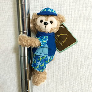 ダッフィー Aulani マグネットぬいぐるみマスコット 15.5cm ハワイ限定 ディズニーアウラニグッズ 宅急便