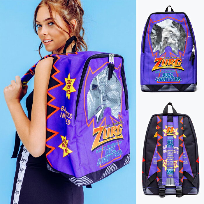 Hype トイストーリー ザーク バックパック リュックサック HYPE DISNEY ZURG BOX BACKPACK 宅配便送料無料 レディース キッズ