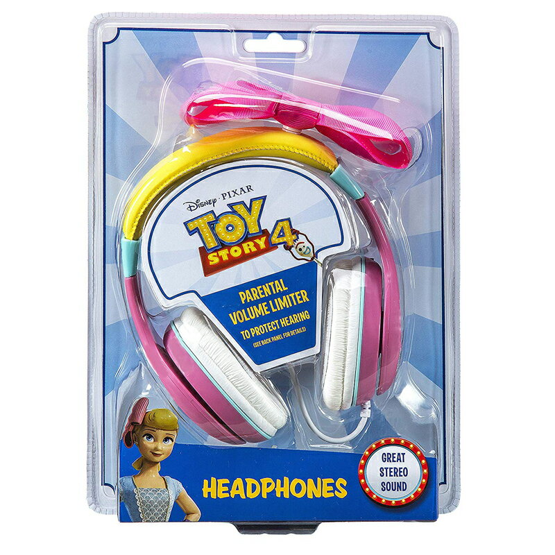 トイストーリー4 ボーピープ キッズ ヘッドホン 女の子 イヤホン Headphones for Kids Toy Story 4 Bo Peep 超激レアアイテム トイ・ス..