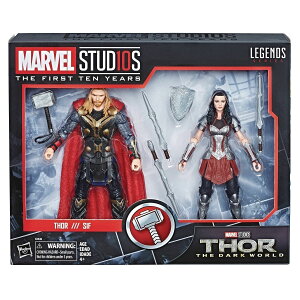 マーベルヒーロー ソー & シフ Marvel Studios: The 1st 10 Years Thor Sif Thor The Dark World スタジオ10周年シリーズ マイティーソー可動式フィギュア　宅急便