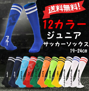 2ライン ジュニア サッカーソックス サッカーストッキング ハイソックス 子供用 ネコポス便は送料無料