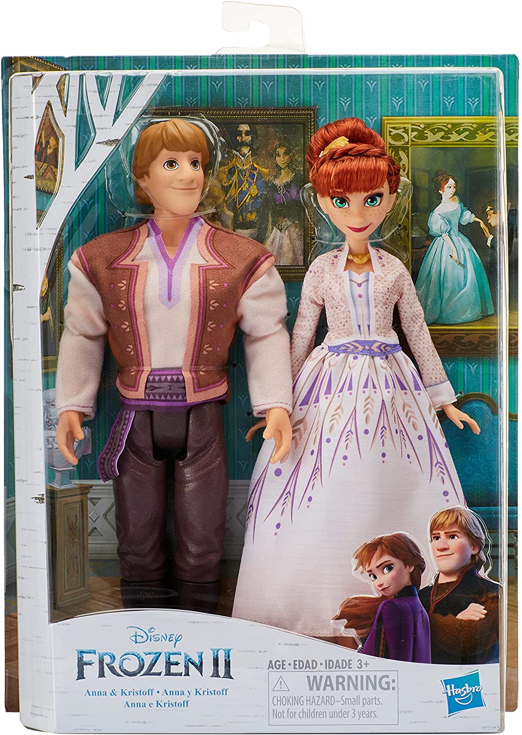 ディズニーアナと雪の女王2 アナ&クリストフフィギュアドール2体セット Disney Frozen Anna & Kristoff Fashion Dolls 2 Pack 　宅急便