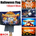 ハロウィンフラッグ ハロウィンデザインバックドロップ 150cm×90cm ネコポスは送料無料 背景布 ディスプレイ用品