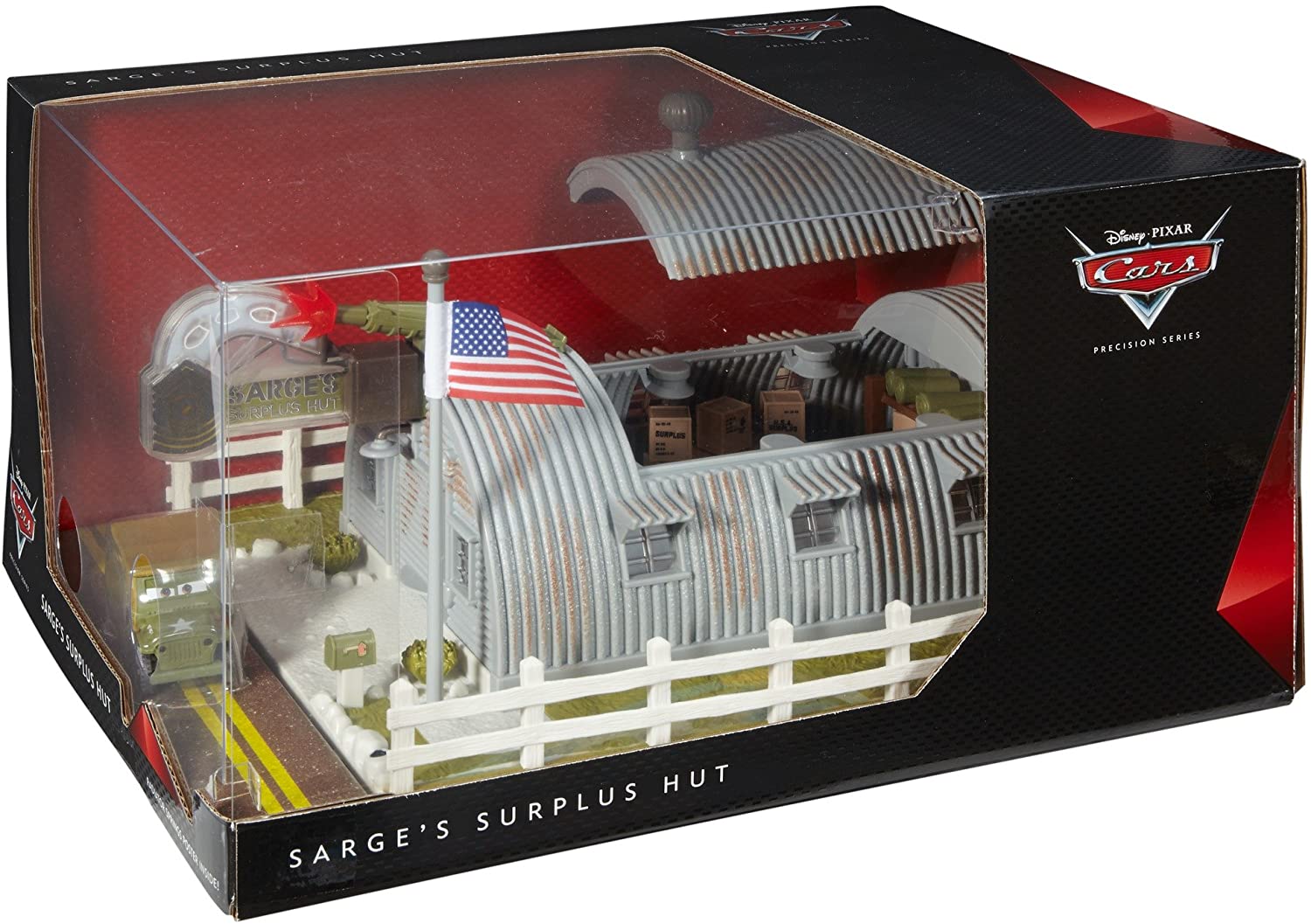 パッケージ割れアウトレットセール Disney/Pixar Precision Series Sarge 039 s Surplus Hut Playset 宅急便 アウトレットセール