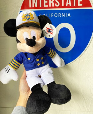 超激レア!Disney cruise line限定商品 ミッキーマウス/ミニーマウスぬいぐるみ40cm宅急便送料無料