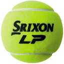 ◆商品名：SRIXON(スリクソン) プレッシャーレス テニスボール スリクソンLP (30 ヶ入り) SLP30BAG 原産国:タイ 内容:30球入り 素材:フェルト/ウール、ナイロン、ポリエステル、コア/ゴム 付属:ボールバッグ 優れた耐久性を実現し、フィーリングも向上。 高耐久ボール[SRIXON HD]と同じタイプのフェルトを採用し、オムニやカーペットコートで毛羽立ちにくくなり、耐久性が向上。 新しいフェルトの採用とコアの改良により、プレッシャーレス特有の重さ(打球感)を軽減し、フィーリングが向上。