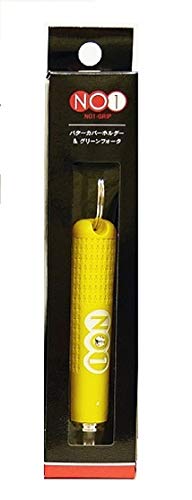 NOW ON(ナウオン) グリーンマーカー NO.1 NO.1 パターカバーホルダー&グリーンフォーク グリーン イエロー