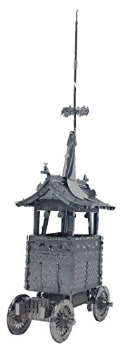 ◆商品名：メタリックナノパズル 祇園祭 鉾 完成サイズ:約H185xW45xD72mm 対象年齢 :15才以上 【メタリックナノパズル】 超細密レーザーカットによる、ハイクオリティーメタルモデル! 超細密なレーザー加工を施したメタルシートで、世界中の著名な建造物や乗り物を忠実に再現しました。 その完成度の高さと高級感が手頃な価格で楽しめ、オフィスの机にも飾って栄えると人気を博しています。 パーツを取り外し、ペーパークラフトのように曲げたり、折ったり差し込んで、製作して行きます。 手のひらサイズのハイクオリティーなミニチュアモデルの世界をお楽しみ頂いた後は、 小さなインテリアとして、そして次々集めるコレクションとしても、お楽しみ頂けます。 【組み立て方】 ラジオペンチを用意してください。他にニッパーや、ピンセットがあると便利です。 シートから取り外したパーツ同士のタブをタブ穴に差し込み、タブを折り曲げたり、 ひねって止めてパーツを組み上げていきます。 ※詳しくは中に入っているイラスト付き組み立て図をよくお読みになって組み立ててください。 [セット内容]メタルシート(材質:スチール)、イラストつき組立図