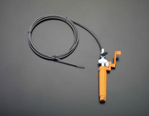 エスコ (ESCO) EA340SE-7.5 6.0mmx7.5m 手動式ドレンクリーナー EA340SE-7.5 【3個セット】