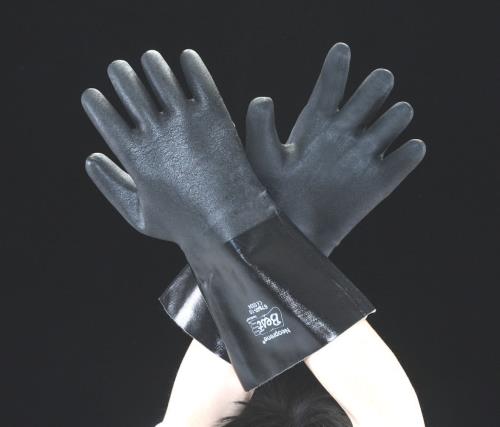 エスコ (ESCO) [L/350mm] 手袋(ネオプレンゴム・綿フランネル裏) EA354BM-1