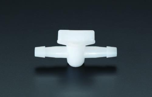 エスコ (ESCO) EA425KC-11 11mm 二方コック (PE製) EA425KC-11 【11個セット】