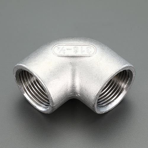 エスコ (ESCO) EA469AC-304A Rc 1/2" エルボ(ステンレス製) EA469AC-304A 【6個セット】