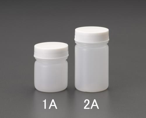 【スーパーSALE対象商品】エスコ (ESCO) φ37.5x49mm/0.03L 広口ポリ容器 EA508AK-1A