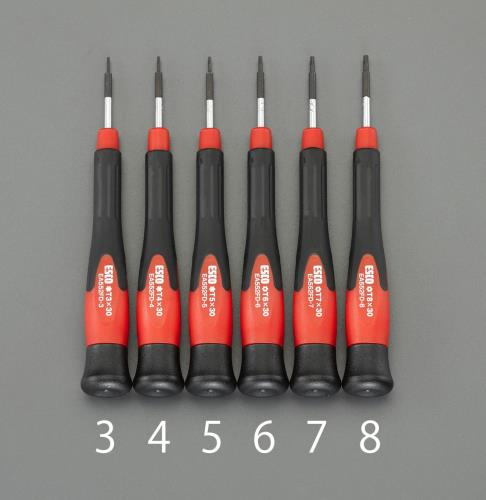������ (ESCO) EA552FD-8 T8x30mm [Hexlobe]�ɥ饤�С�(��̩��) EA552FD-8 ��13�ܥ��åȡ�