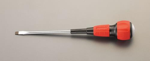 エスコ (ESCO) EA557AJ-150 6.0x150mm[-]ドライバー(電工/打撃可) EA557AJ-150 【8本セット】