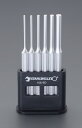 エスコ (ESCO) EA572S-1 2.5-8.0mm/6本組 平行ピンポンチ EA572S-1