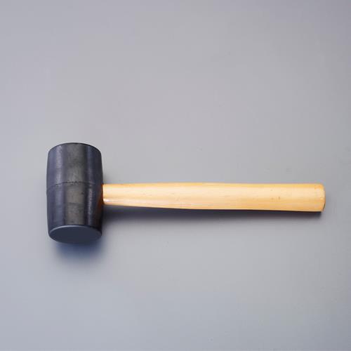 仕様：●頭重量…590g●頭径…φ71×112mm●全長…340mm●材質…頭：ゴム柄：木●叩いた跡が残りにくく、打撃力があります商品画像に関する注意事項：●画像に数字等の情報が入っている場合は、　品番末尾が対象商品の画像となります。