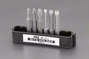 エスコ (ESCO) 6本組 [+ -]ドライバービットセット EA611GC-20