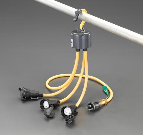  (ESCO) EA815GC-31 AC125V/15A/1.2m Ĺ(3) EA815GC-31