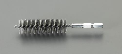 乐天商城 - エスコ (ESCO) EA819BL-312 13mm 六角軸付チューブラシ(ステンレス) EA819BL-312 【10個セット】