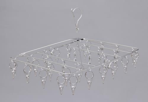 エスコ (ESCO) EA928CY-14 490x340x295mm 洗濯ハンガー(ステンレス製) EA928CY-14 【3個セット】