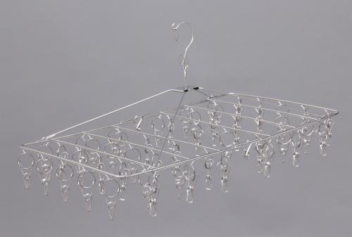 エスコ (ESCO) EA928CY-15 610x340x308mm 洗濯ハンガー(ステンレス製) EA928CY-15 【2個セット】