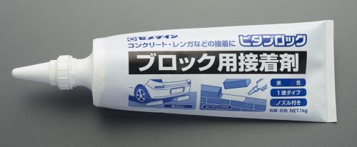 エスコ (ESCO) EA935N-36 1kg 強力接着剤(ブロック・レンガ用) EA935N-36 【4本セット】
