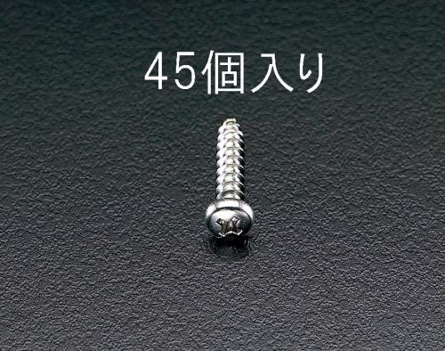 樂天商城 - エスコ (ESCO) EA949ES-45 4x30mm 鍋頭タッピングビス(ステンレス製/45本) EA949ES-45 【7袋セット】