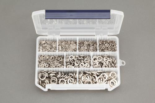 エスコ (ESCO) EA949LY-13 M2-M12 スプリングワッシャーセット(ステンレス製) EA949LY-13