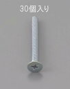 【SALE価格】エスコ (ESCO) EA949NA-415 M4 x15mm 皿頭小ねじ(三価クロメート/30本) EA949NA-415