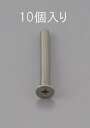 【SALE価格】エスコ (ESCO) EA949NB-330 M3 x30mm 皿頭小ねじ(ステンレス製/10本) EA949NB-330