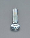 【SALE価格】エスコ (ESCO) EA949NE-225 M2 x25mm 鍋頭小ねじ(ユニクロメッキ/27本) EA949NE-225