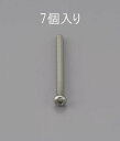 【SALE価格】エスコ (ESCO) EA949NF-430 M4 x30mm 鍋頭小ねじ(ステンレス製/7本) EA949NF-430