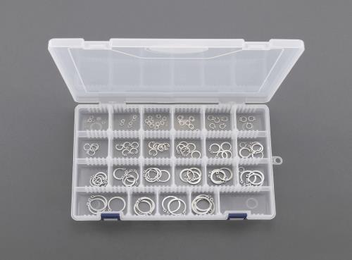 【SALE価格】エスコ (ESCO) EA949PA-4 3.2-25mm 軸用スナップリングセット