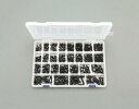 【SALE価格】エスコ (ESCO) EA949TF-1 M3-M6 皿頭小ねじセット(ステンレス/黒色) EA949TF-1